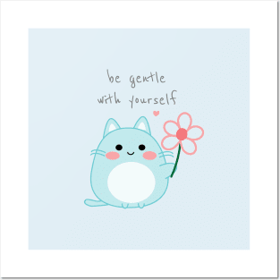 Be gentle with yourself with lunar - more self love towards yourself Posters and Art